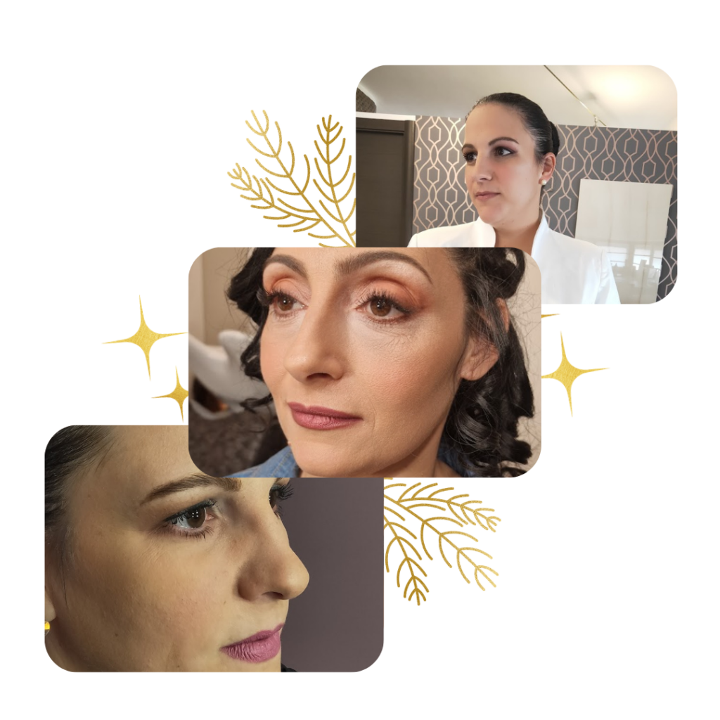 Trucco professionale giorno, sera o sposa per valorizzare il viso