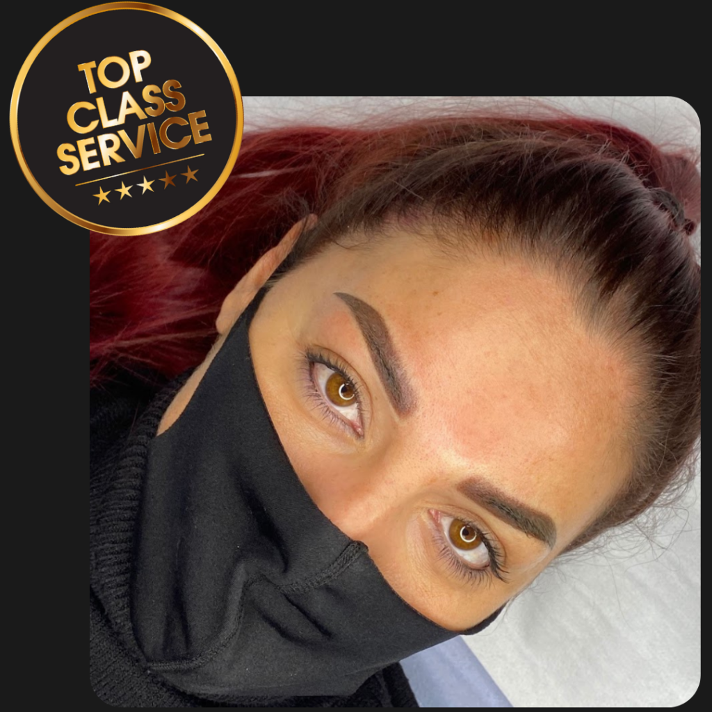 risultato tatuaggio sopracciglia professionale